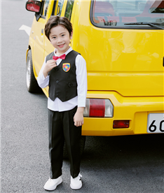 冬季男中小學(xué)生禮服（黑白）