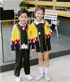 冬季中小學(xué)生禮服（黃黑）