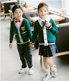 冬季中小學(xué)生禮服（綠）