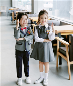 冬季中小學(xué)生禮服（灰）
