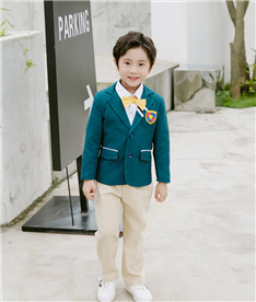 冬季男中小學(xué)生禮服（深綠）